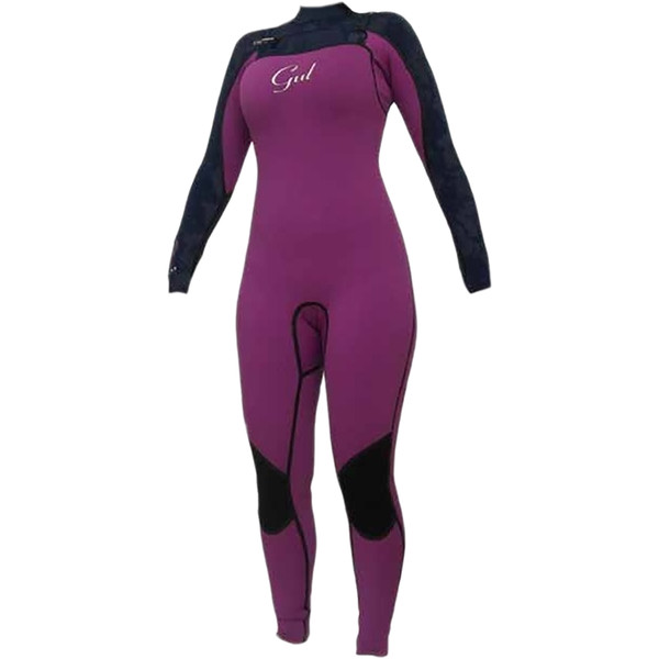 Gul Ladies Viper 5/3 CHEST ZIP Wetsuit in Holly Hock VR1223 Wetsuits